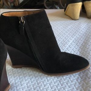 Halogen Wedge Booties